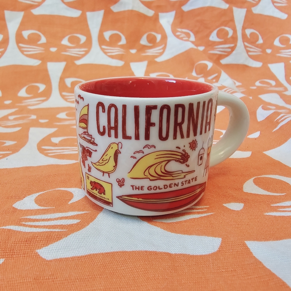 Starbucks California Ornament Been There Mini Mug Espresso Cup 2022 edition